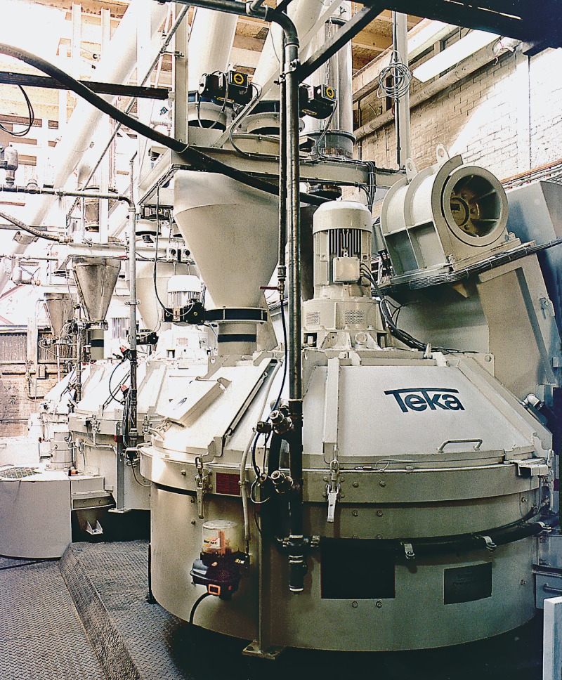 A mixing system for the dry ­building materials industry Cement Lime