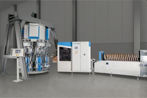  1 Capacity and efficiency of the fillpac can be further increased with the bag placer and the ream magazine 