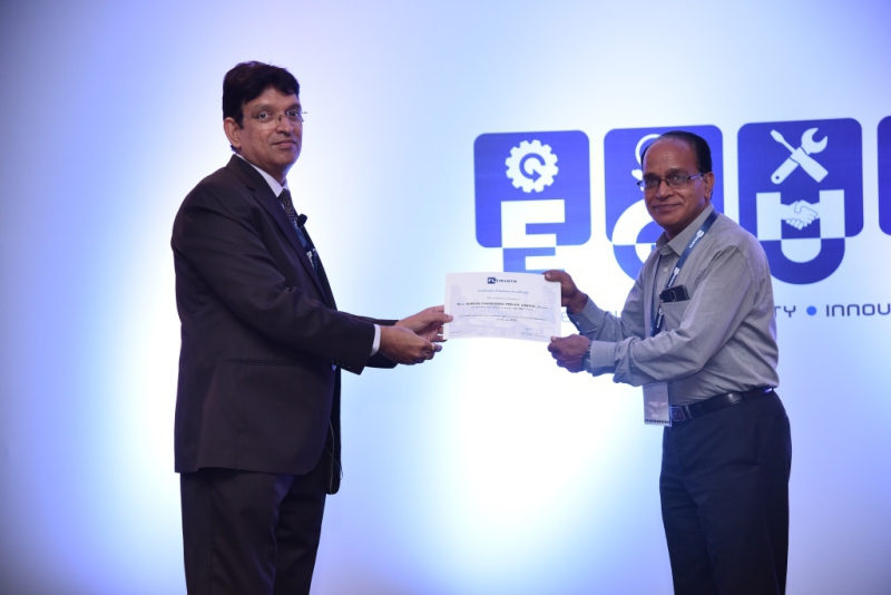 Aumund India wins prestigious award from FLSmidth Cement Lime Gypsum