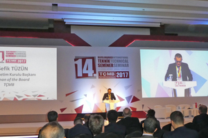 1 M. Sefik Tüzün, Chairman of the Board Turkish Cement Manufacturers’ Association, welcomed around 500 attendees 
