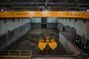  4 RDF storage hall at the Ramla plant 