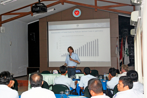  2 Workshops and trainings for cement-plant employees 