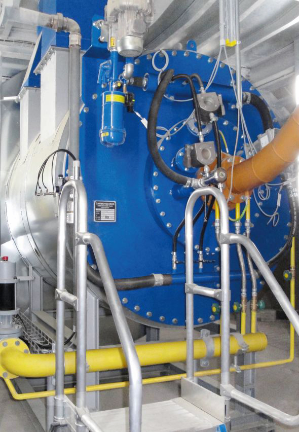 Hot Gas Generators With Free Choice Of Fuel Cement Lime Gypsum