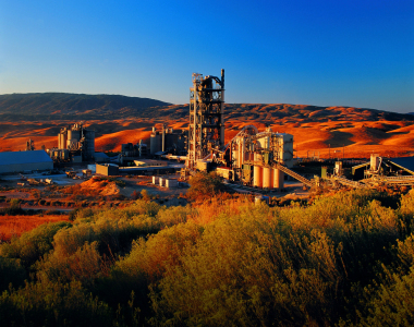 Lebec cement plant 