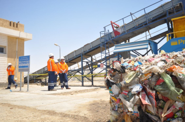 Egypt's waste management platform in Suez
