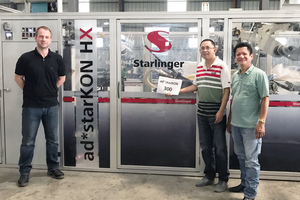  The 300th Starlinger sack conversion line ad*starKON 