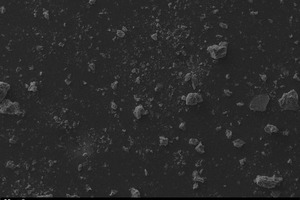  8  Images of unground (left) and ground classifier coarse-stream material (19 μm)  