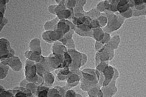  4 TEM image of nano-SiO2 