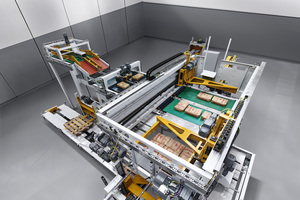  The Beumer paletpac creates exact, stable, space-saving bag stacks<br /> 