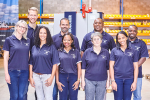  1 The team of Haver &amp; Boecker Southern Africa (left to right): Sarina Karstens, Jonas Komitsch, Jade Edas, Norbert Tschudy, Abrisia Maswinyane, Fabian Stuart, Sylvia Landman, Cianne Scheepers, Benoit Yenga   