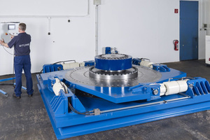  4 In the own test set-up it is possible to simulate torque transmission 