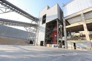  Installation of Gebr. Pfeiffer MPS 3350 BC clinker mill for production line two at Ultracem’s cement grinding plant in Barranquilla/Colombia 