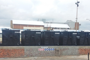  2 Onsite tanks for storing the generated alternative fuel  