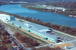  10 Wallboard factory in Silver Grove, USA  