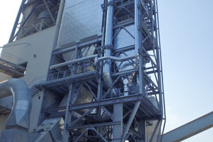  13 High-Dust-SCR system in a cement plant (HeidelbergCement Geseke) in Germany 