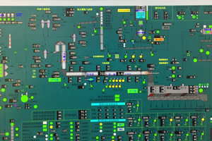  8 Actual operation of the kiln clinkering system for 1# cement clinker production line 