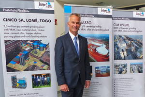  Olaf Michelswirth, General Manager of Intercem Engineering GmbH, presents the latest Intercem projects 