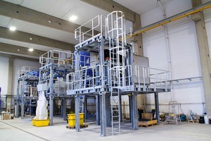  Processing line at the IAB Recycling Testing Centre 