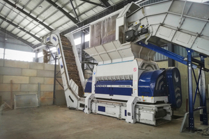  1 The treatment of local waste streams more than doubled with Lindner’s Polaris 2800 