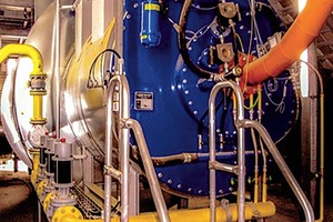  1 5 MW hot-gas generator, particulates-fired 