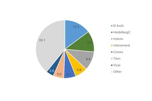  3 Cement market shares in Egypt 2020  