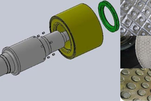  2 Roller sleeve structure and roller surface form 