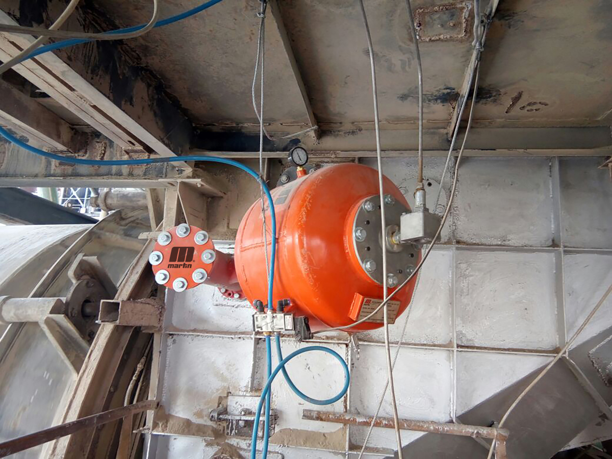 Air cannon innovations in preheater towers - Cement Lime Gypsum