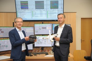  For the sustainable development of the Alpacem Group of Companies the two managing directors Lutz Weber and Bernhard Auer rely on digital processes 