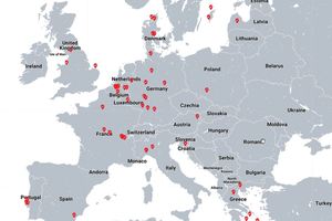  The interactive map demonstrates the commitment from the European cement industry 