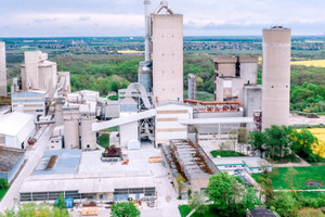  HeidelbergCement‘s cement plant in Hanover/Germany 