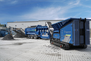  2 The mobile recycling machines are also equipped with digital support in terms of user-friendliness and machine efficiency, while at the same time enabling foolproof operation 