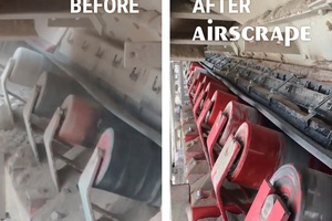 <div class="bildtext_en">2 Before and after comparison of the AirScrape application</div> 