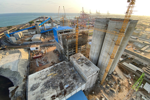  Cement grinding plant in Lomé/Togo 