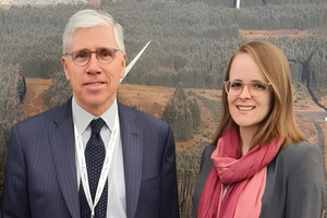  Ian Riley, CEO, and Manon Burbidge, Communications, Media &amp; Policy, World Cement Association (WCA) 