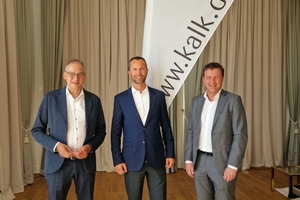  The new Board (f.l.t.r.): Dr. Burkhard Naffin, Thomas Perterer, Dr. Kai Schaefer 