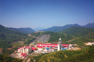  View of the new cement plant Jiande production line 