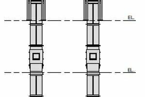  1 Drawing of MDG bucket elevators 1 and 2 
