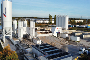  1 Recycled concretes or concrete using recycled aggregates are produced at the Velten ready-mix concrete plant: Thanks to their recycled constituents, these more sustainable concretes make an active contribution to the conservation of natural resources 