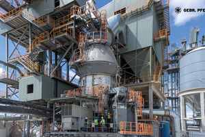  An MVR cement mill of similar size 
