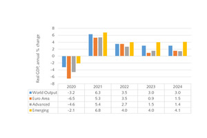  1 Real GDP development  