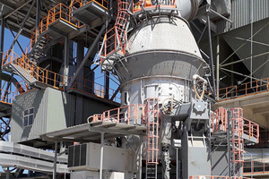  A MVR cement mill of the similar size 