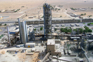  11 At Sharjah Cement Factory (Project 1) in the U.A.E. the existing kiln upgrading project was executed in only 18 months from 800 to 2200 t/d. The 135 m kiln was shortened to 52 m and equipped with a preheater tower/pre calciner, grate cooler, filter technology and an electrical &amp; automation system among others of latest technology. Further to this Intercem was contracted to supply a raw material grinding plant with a throughput capacity of 180 t/h (Project 2). The ball mill with 4.6 x 10.5 m has a drying chamber and a main drive capacity of 3500 KW 