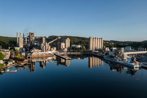  1 The Heidelberg Materials cement plant in Brevik/Norway  
