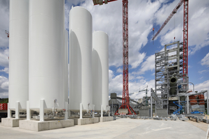  With the delivery and installation of six oxygen tanks in mid-June, another important milestone was reached in the catch4climate project of the CI4C research company in Mergelstetten 