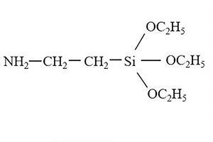  1 Molecular structural formula of KH550 