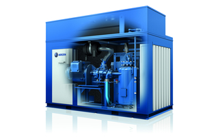  5 The water-injected packages of the SW series ensure oil-free compression up to 13 bar 