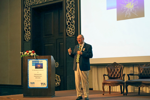  6 Prof. Plank presenting about the future of PCE technology 