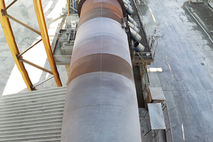  1 The heart of the production process is a rotary kiln with a diameter of 4.2 m, in which clinker is fired at high temperatures 