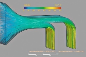  25	Flow lines of optimized design 