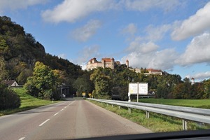  1 Burg Harburg castle towers the “Romantic Road” and the headquarters of the Märker Group’s plant  